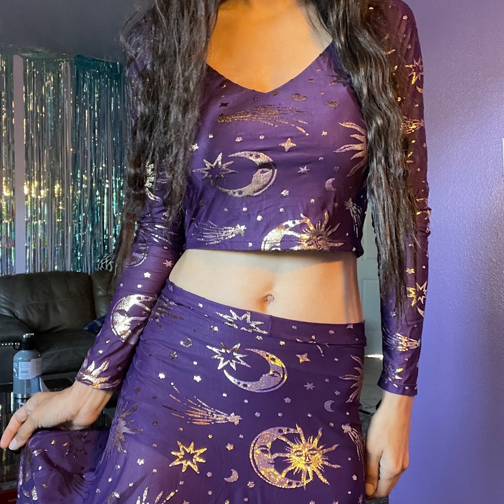 Sold! Blackmilk Burned Velvet Sun & Moon Set